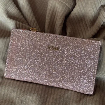 roze gold çıt çıtlı çok gözlü kadın cüzdan&kartlık