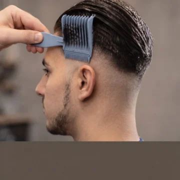 saç kesme ölçü tarağı katlı kesim