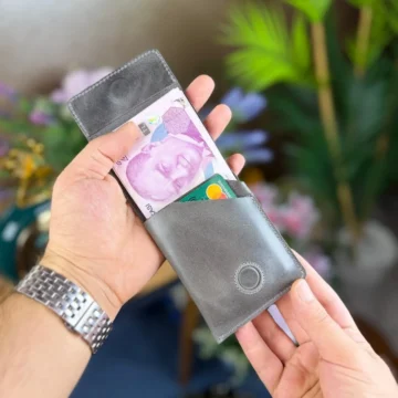 Sante Hakiki Viral Mıktaslı Deri Cüzdan