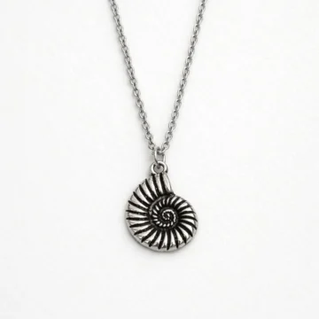 Sarmal Salyangoz spiral zincir kolye Pinterest kolye, y2k gothic vortex kolye