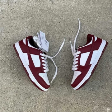 SB Dunk Low Siyah Rugan Unısex Kaydırmaz Taban Spor Ayakkabı DAR KALIP BİR BEDEN BÜYÜK ALINIZ