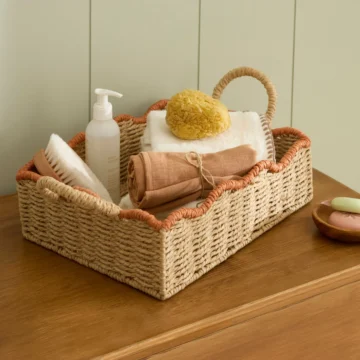 Shalia Dekoratif Sepet Organizer 36x26x18 cm