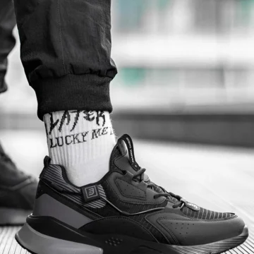 Siyah Beyaz Yeşil Unisex Sneaker