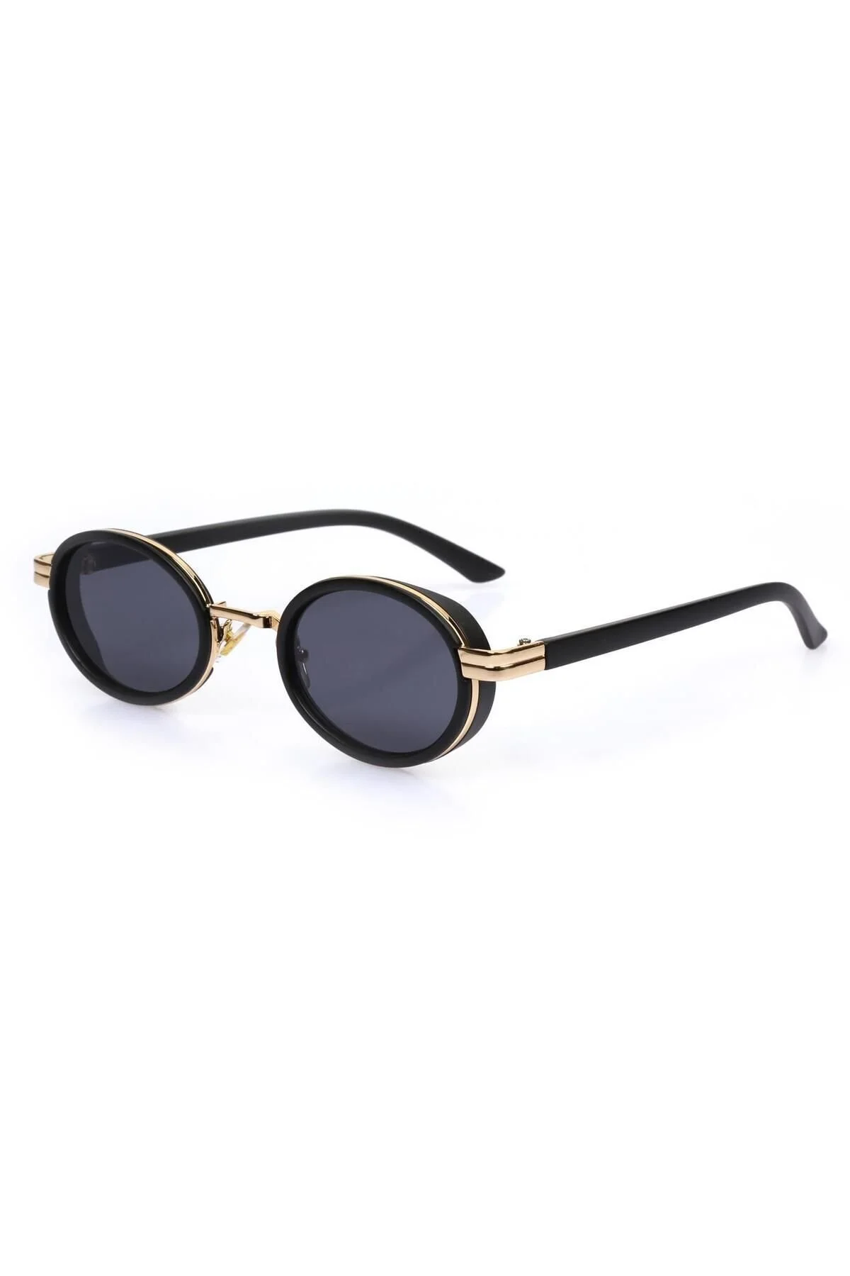 Siyah Camlı Siyah-gold Çerçeveli Unisex Güneş Gözlüğü Ae9065c9 - Görsel 12