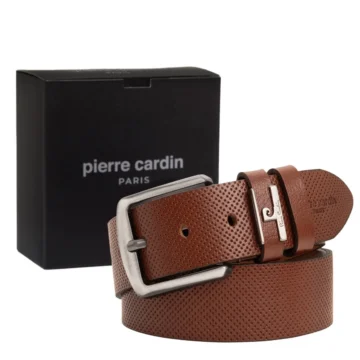 Siyah Deri Erkek Kemeri (En 4 cm) PCK02099SIV