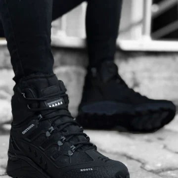 Siyah Füme Su Geçirmez Outdoor Trekking Bot