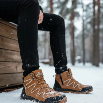 Siyah Kırmızı Street Erkek Outdoor Trekking Bot