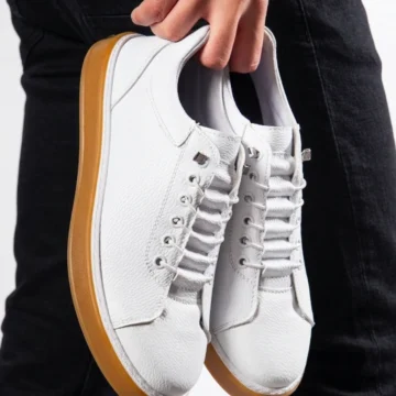 Siyah Ortopedik İç Taban Akıllı Bağcıklı Erkek Spor Sneaker