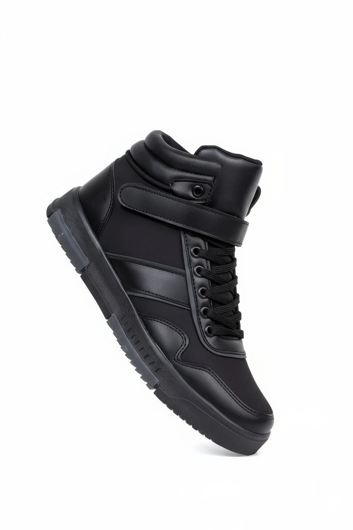 Siyah Siyah Erkek Sneaker Bot 00122935 - Görsel 4
