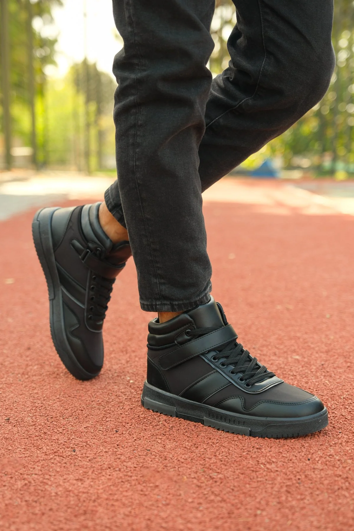 Siyah Siyah Erkek Sneaker Bot 00122935 - Görsel 8