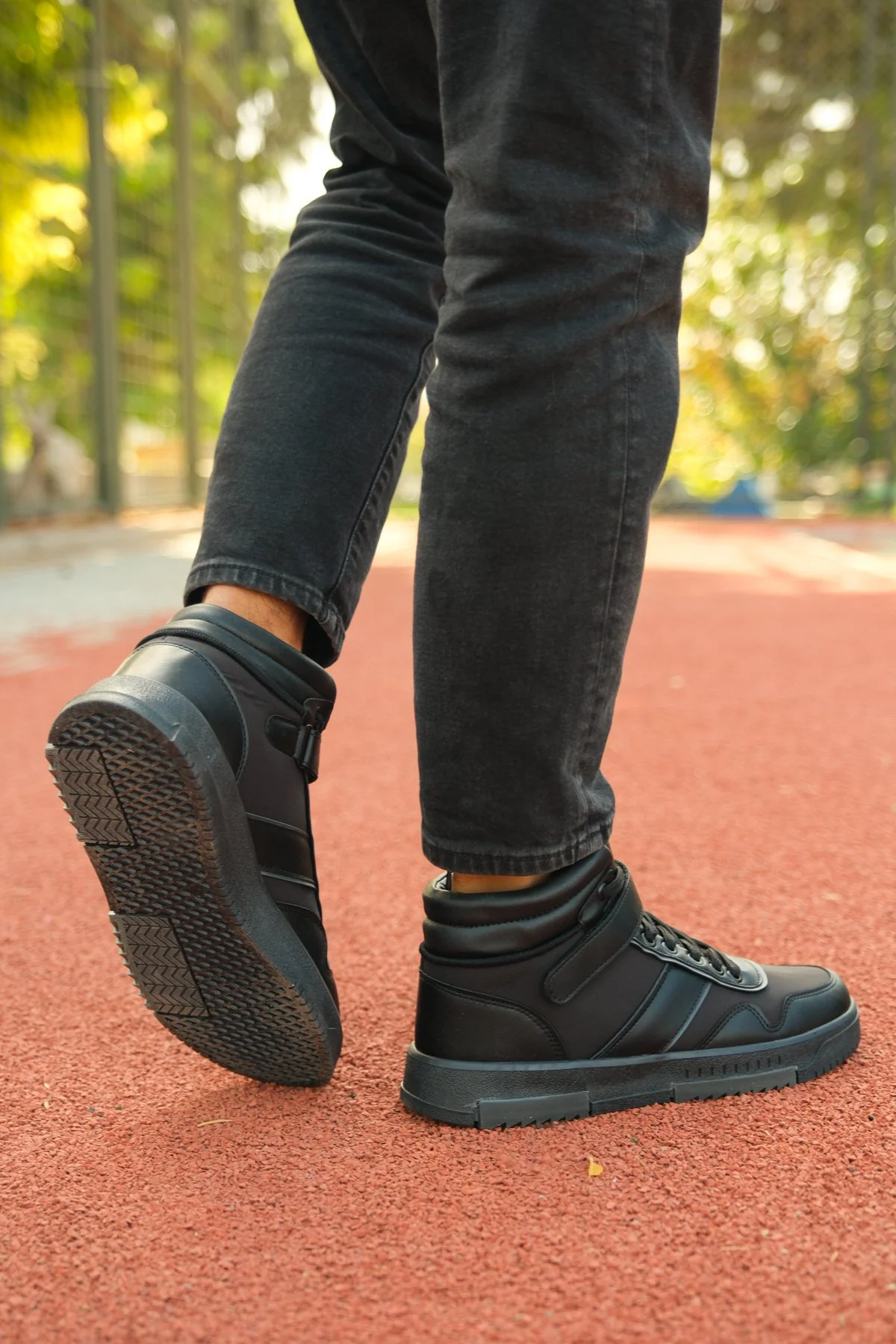 Siyah Siyah Erkek Sneaker Bot 00122935 - Görsel 9
