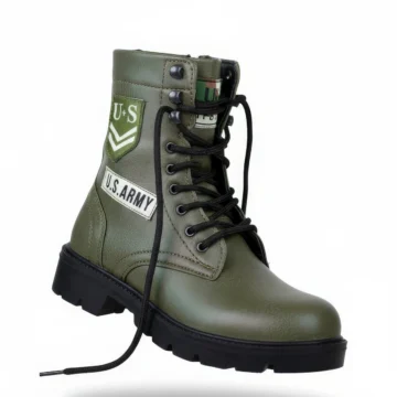 Siyah Unisex Biker Bot 0012538