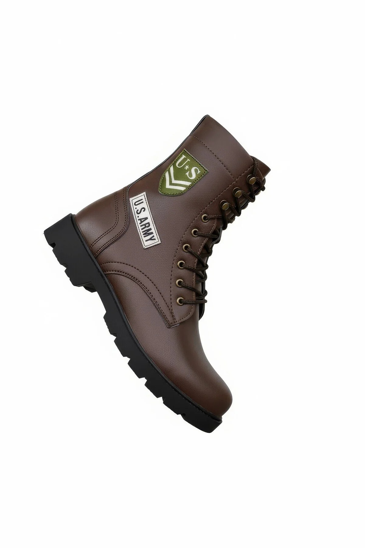 Siyah Unisex Biker Bot 0012538 - Görsel 2