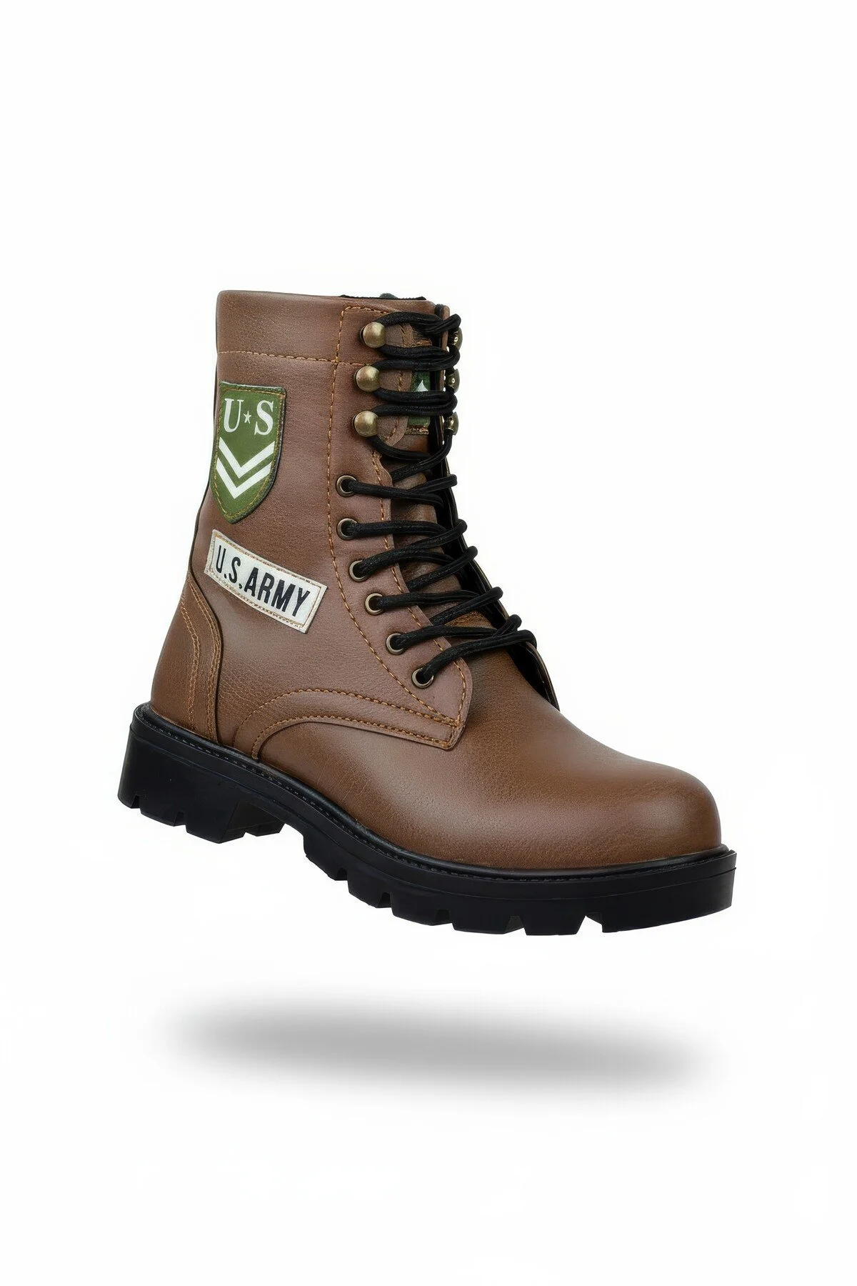 Siyah Unisex Biker Bot 0012538 - Görsel 3