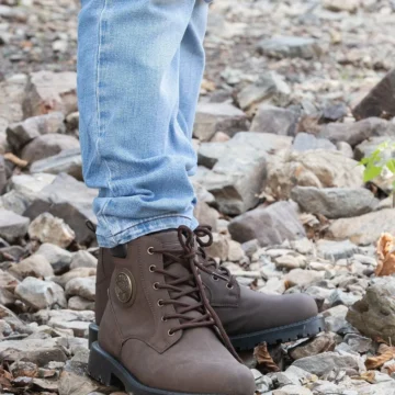 Su Geçirmez Kürklü Kışlık Fermuarlı Bot Kauçuk Taban Sağlam Outdoor Garantili Ürün Siyah