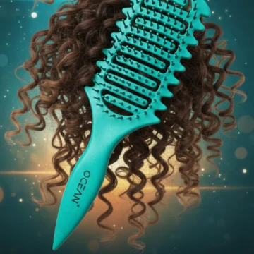 Tarak Kıvırcık Saçlara Özel Bukle Belirginleştirici Magical Curl Saç Tarağı