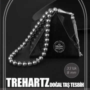 Trehartz Doğal Taş Tesbih 33lük - 8mm