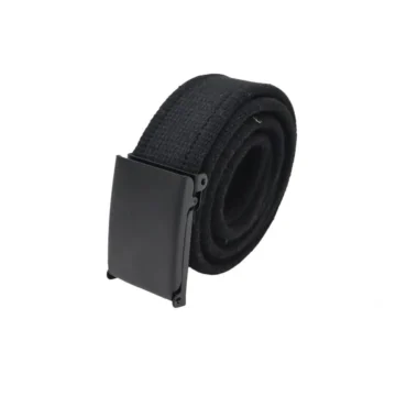 Unisex Bay Bayan Erkek Kadın Siyah Tokalı Siyah Dokuma Taktik Kanvas Spor Kot Bez Kemer