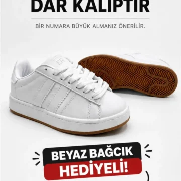 UNISEX GÜNLÜK TERMO TABAN SPOR AYAKKABI