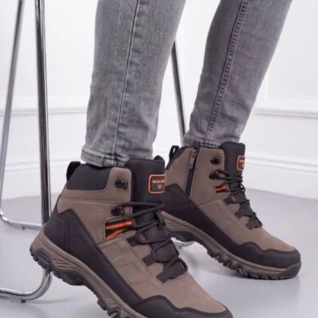 Unisex Outdoor Trekking Kışlık Uzun Bot Kaymaz Taban 888NAV