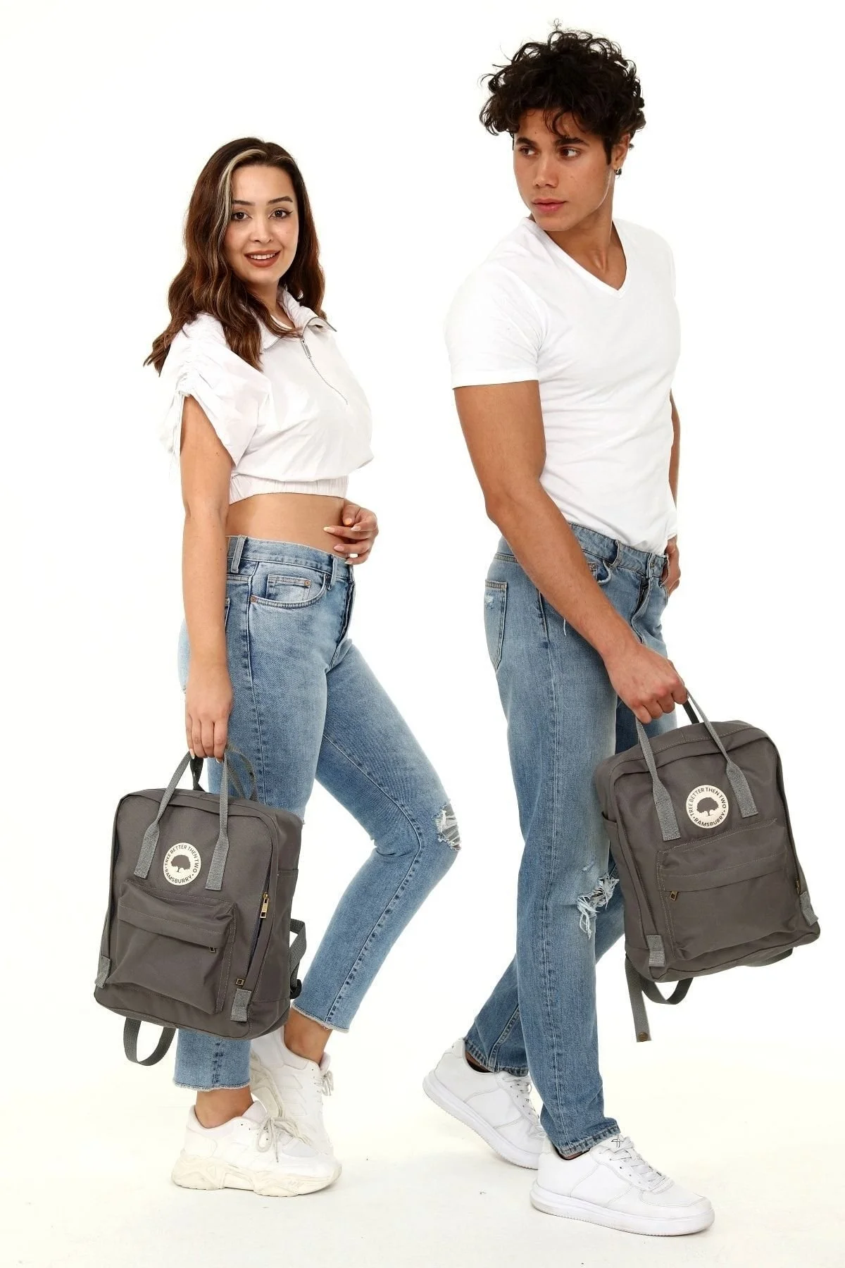 Unisex Siyah Renk Okul Çantası Uyumlu 14 Inç Laptop Çantası, Siyah Sırt Çantası - Görsel 2