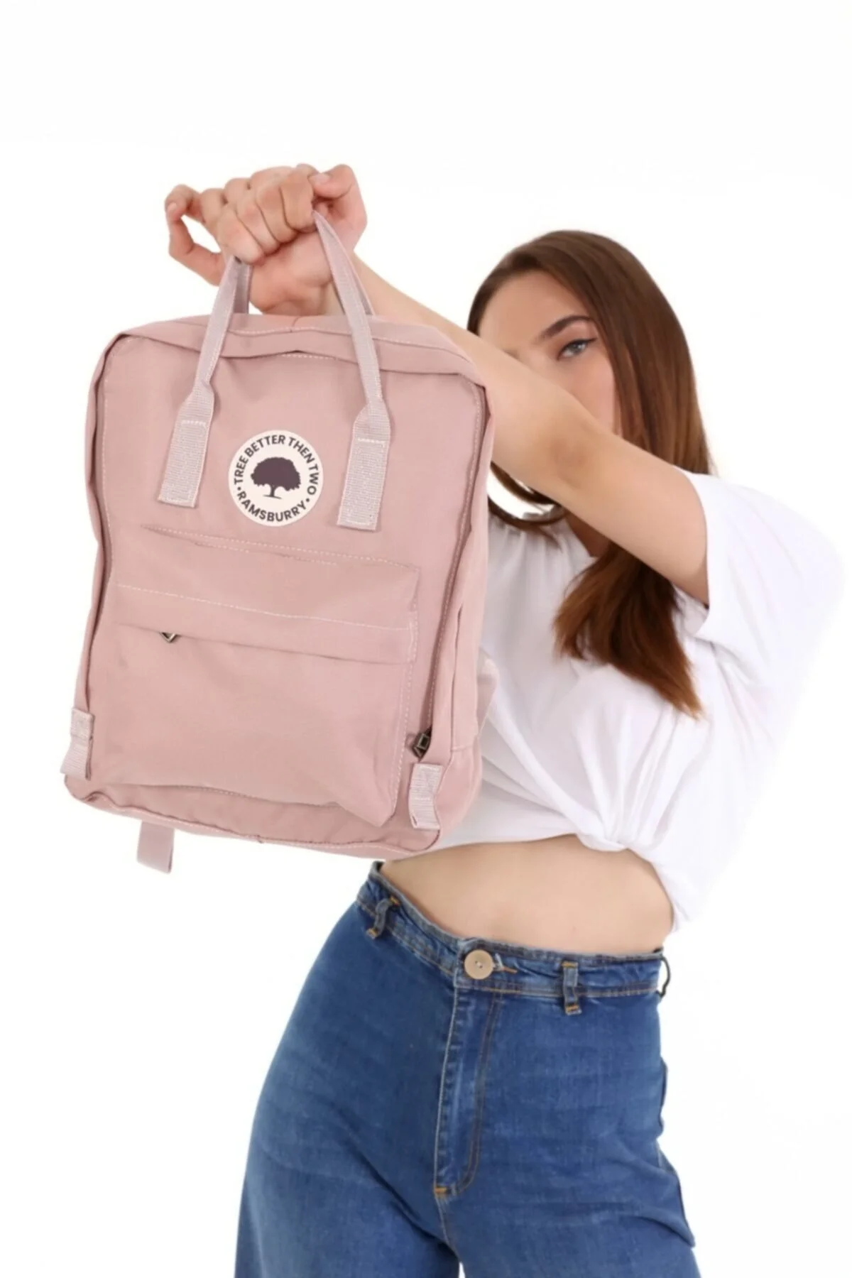 Unisex Siyah Renk Okul Çantası Uyumlu 14 Inç Laptop Çantası, Siyah Sırt Çantası - Görsel 3