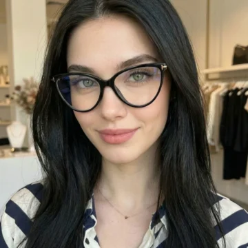 UV400 Cat Eye Mavi Işık Korumalı Optik Uyumlu Blue Block Bilgisayar Ekran Gözlüğü
