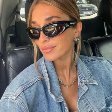 UZAY- Unisex Güneş Gözlüğü Spor Uzay Yeni Model Tarz Uv 400 Ce Belgeli Tekno Sezon Sunglasses Eyewear