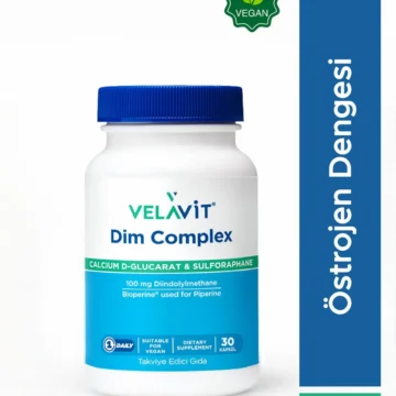 V-Dim Complex Dim, Sülforafan ve Kalsiyum D-Glukarat İçeren Takviye 30 Tablet | Vegan