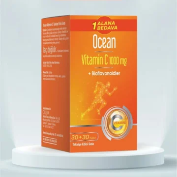 Vitamin C 1000mg + Bioflavonoidler 1 Alana 1 Bedava 30+30 Tablet Takviye Edici Gıda