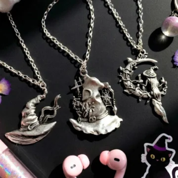 Witches Cadılar Gümüş Kolye 3 Adet