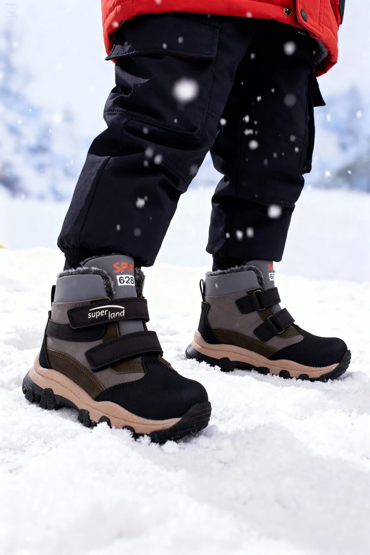 Yeni Sezon Çocuk Botu & Bootie Kışlık Çocuk Botu - Görsel 2