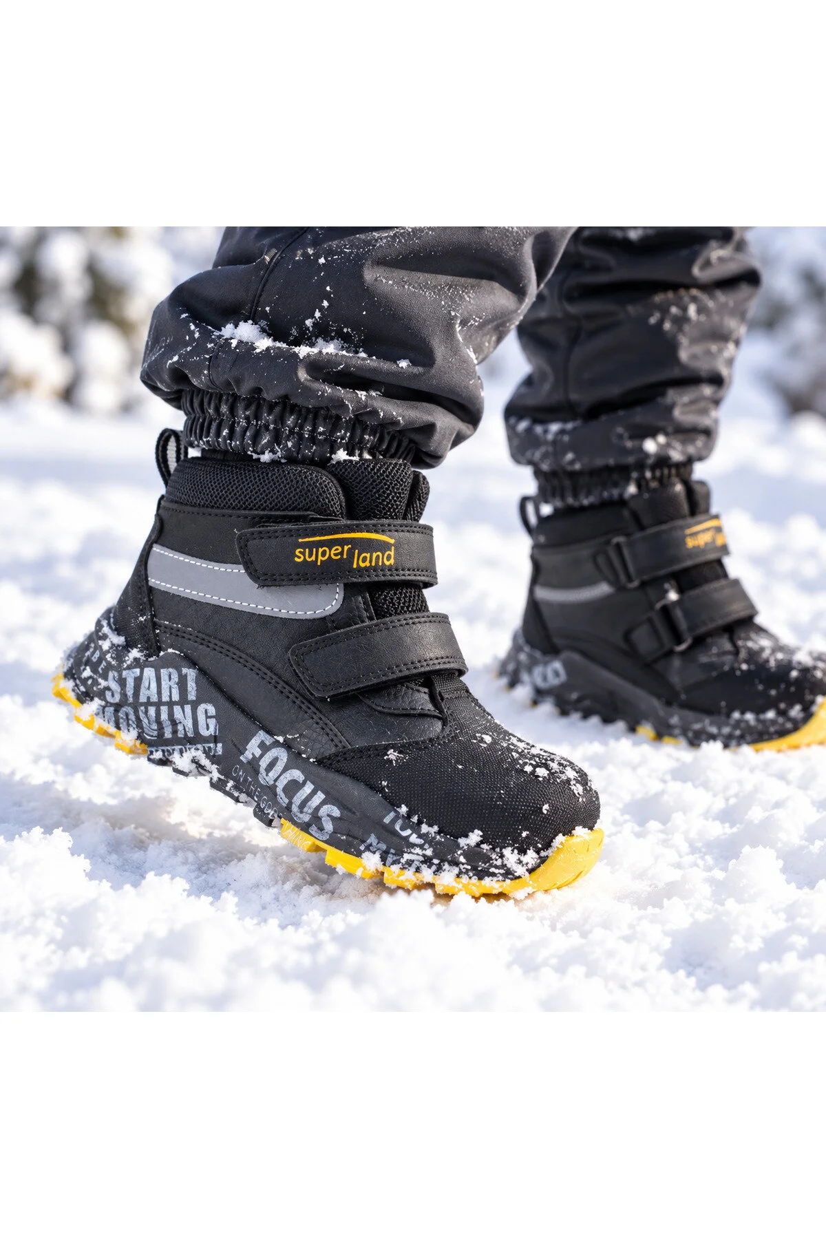 Yeni Sezon Çocuk Botu & Bootie Kışlık Çocuk Botu - Görsel 3